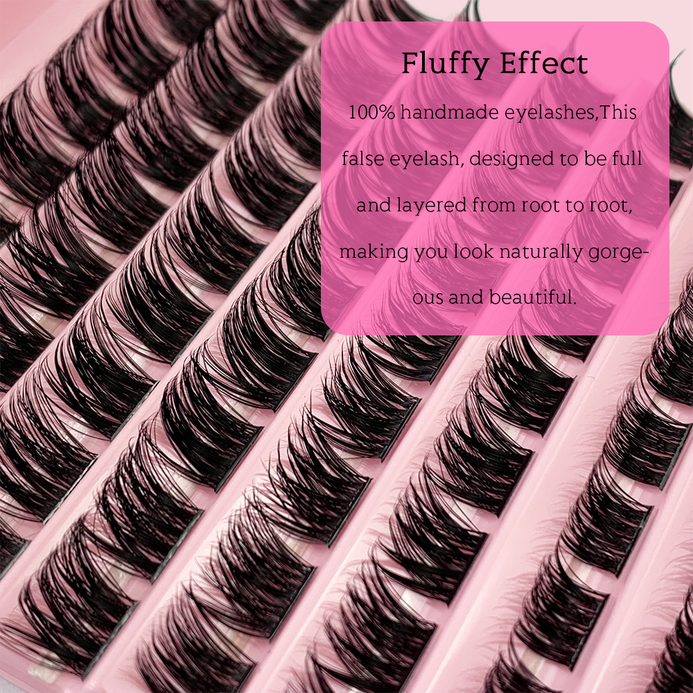 Cluster Lashes Extension Wholesale (3)