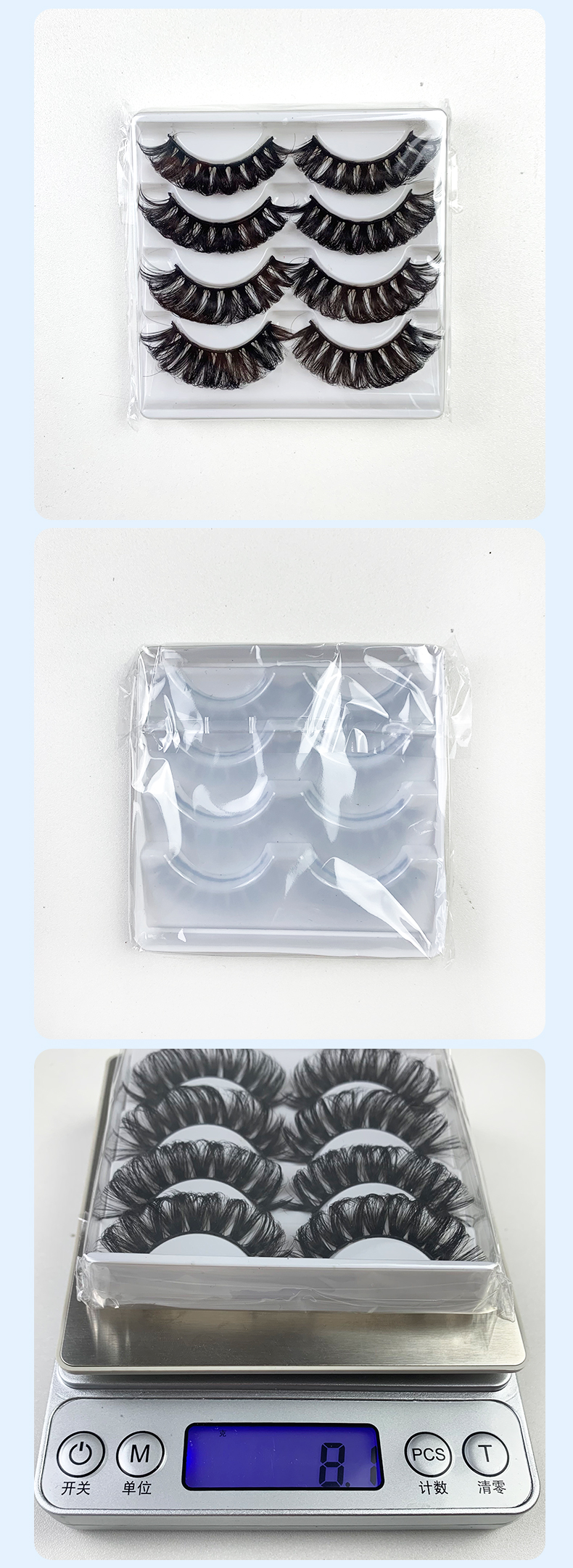 DD Curl Mink Eyelashes – 4 Pairs Volume Bulk False Lashes-1 (5)