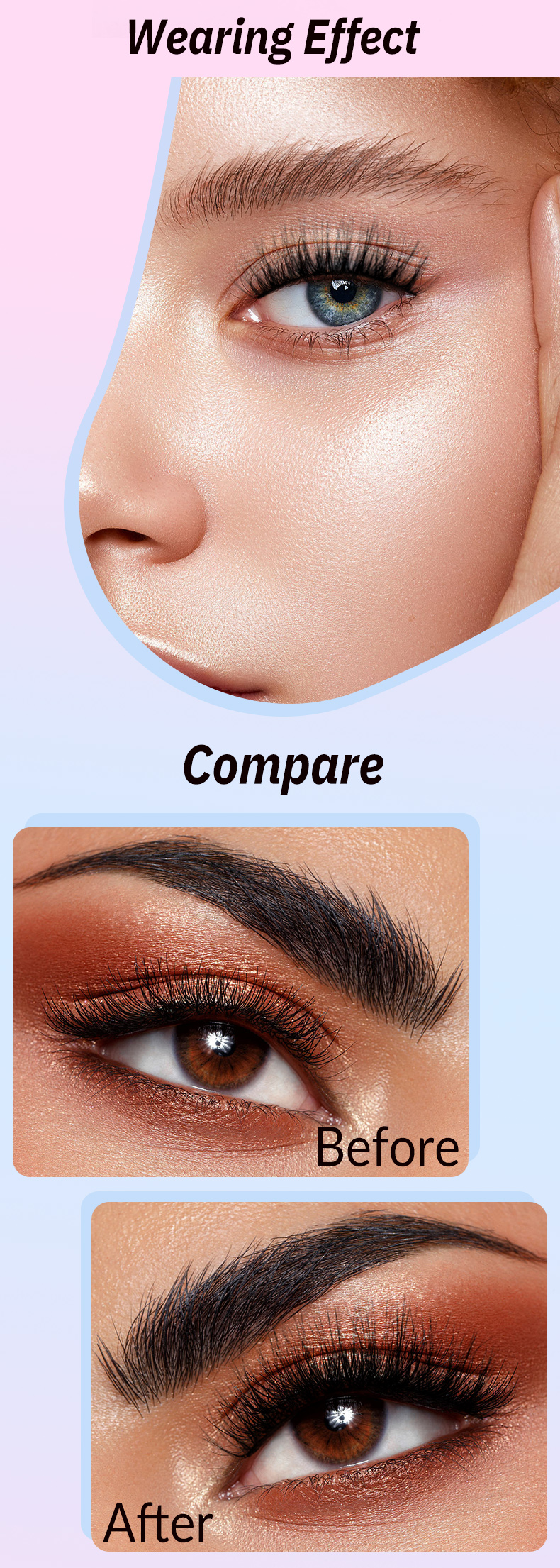 Hinarin Fluffy Handmade Eyelashes – Natural, Voluminous & Reusable Luxury (12)