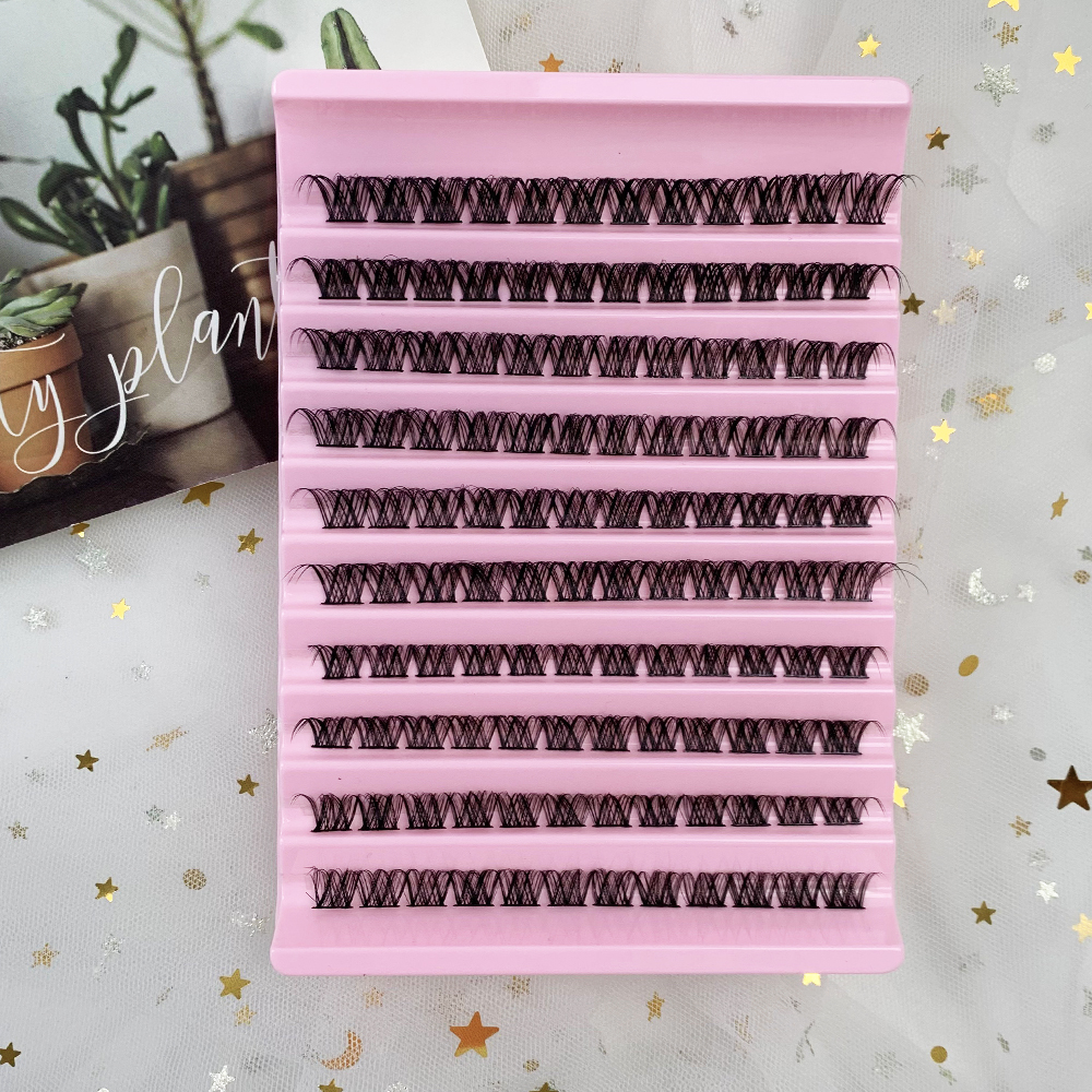 Natural Long Cluster Eyelashes (4)