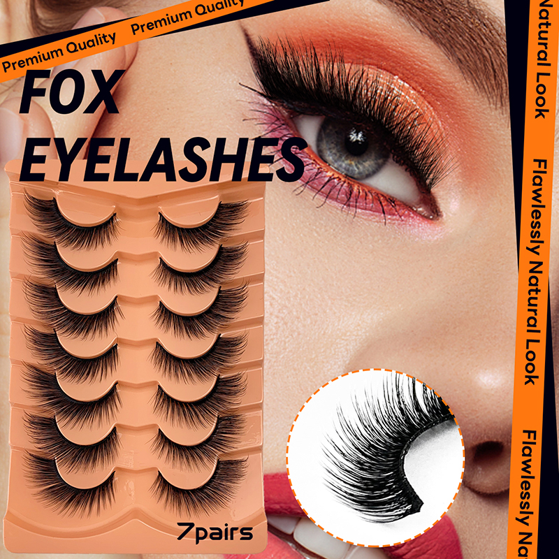 Hinarin Fox Eye Eyelashes – 3D Angel Wing False Lashes for a Mesmerizing Gaze (2)