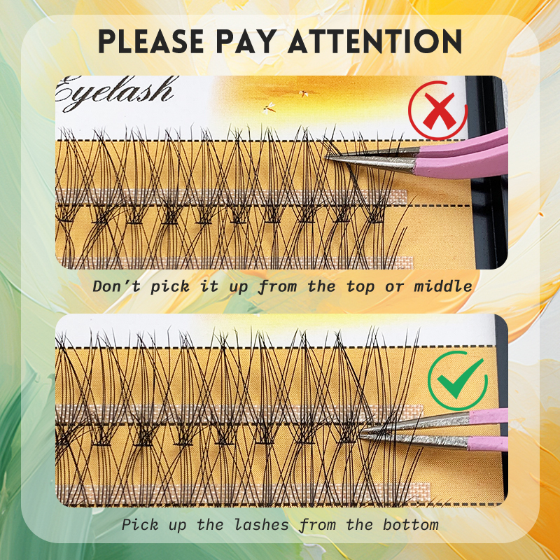 Hinarin 3D Cluster Eyelashes 10D (3)
