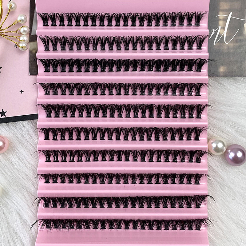 Hinarin Individual Cluster Eyelashes DIY Natural Fake Eyelash Extension DD (5)
