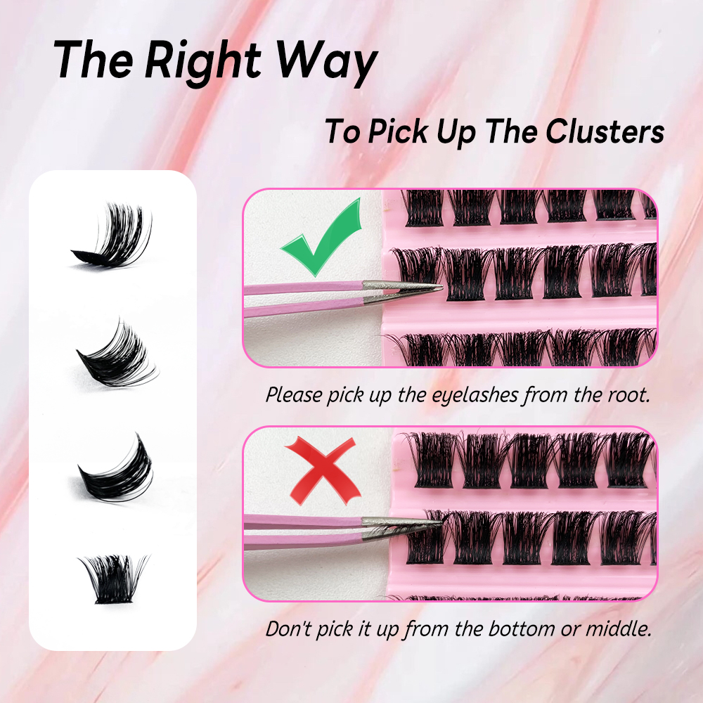 DIY Cluster Eyelash Extensions Mixed Length Faux Individual 3D Volume Natural Long Eye Lashes Mink False Soft Self-Adhesive Lash (8).jpg