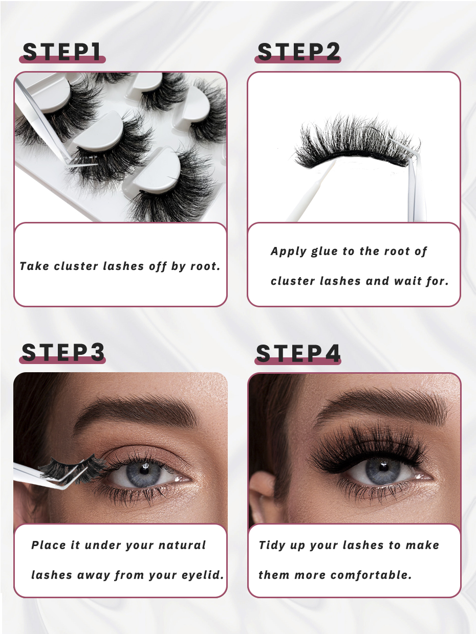 5 Pairs Mink Eyelashes – 3D Fluffy Dramatic Volume False Eyelashes for Stunning, Bold Looks-1 (1)