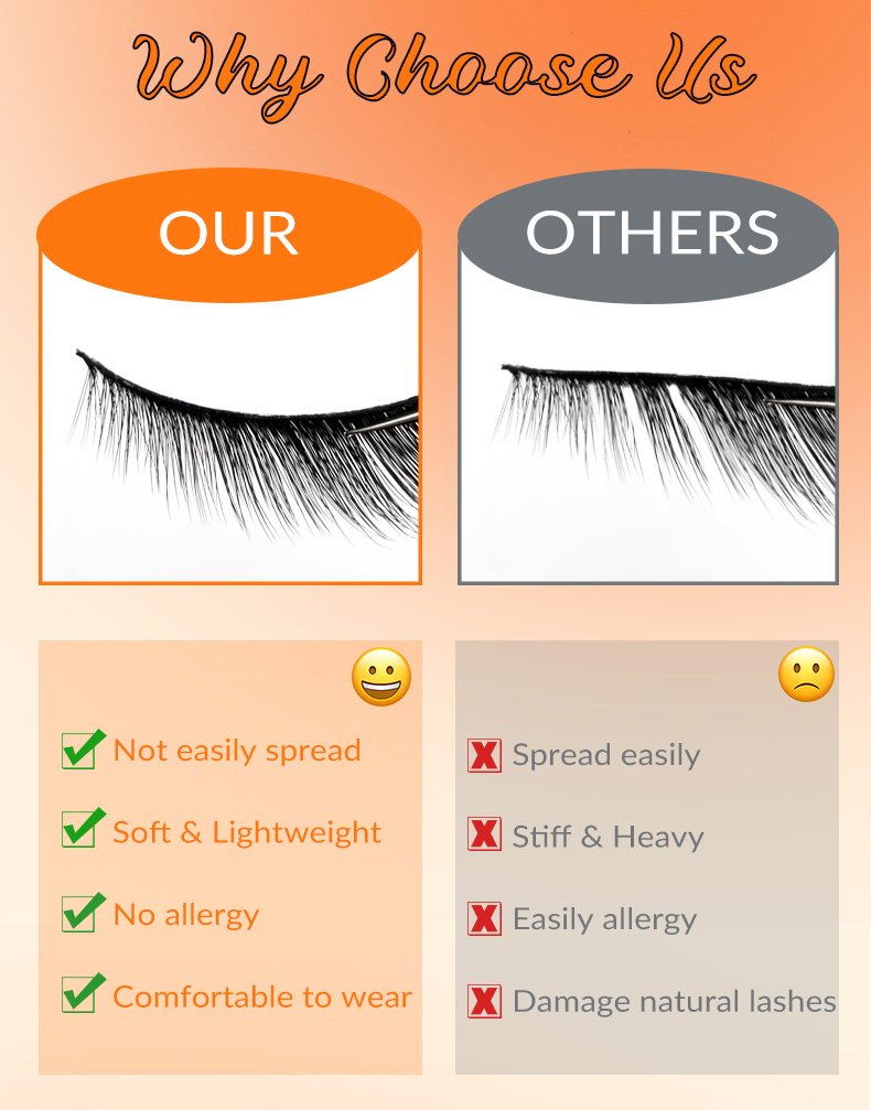 Hinarin Fox Eye Eyelashes – 3D Angel Wing False Lashes for a Mesmerizing Gaze (12)