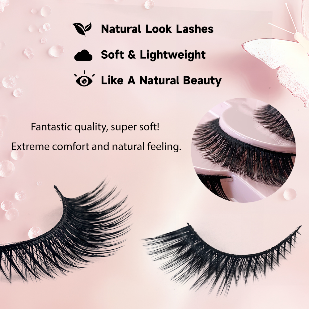 Cat Eye Winged End Fake Eyelashes – 7 Pairs Fox Lashes (3).jpg