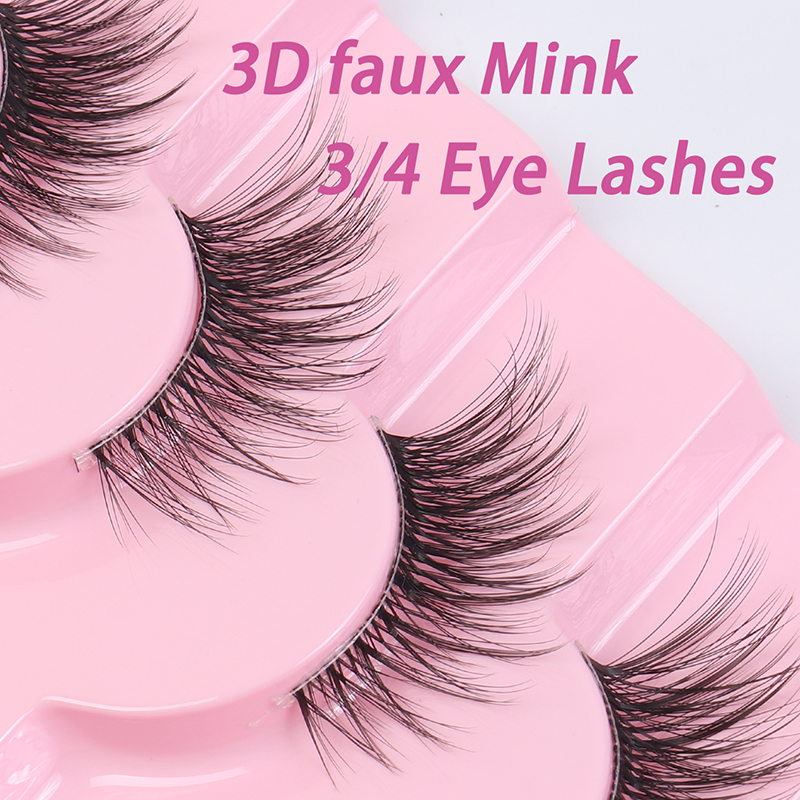 Half Lashes Mink Cat Natural Fake Eyelashes (7 Pairs) - 3D Wispy Faux Mink Lashes with Soft Black Cotton Band (7).jpg
