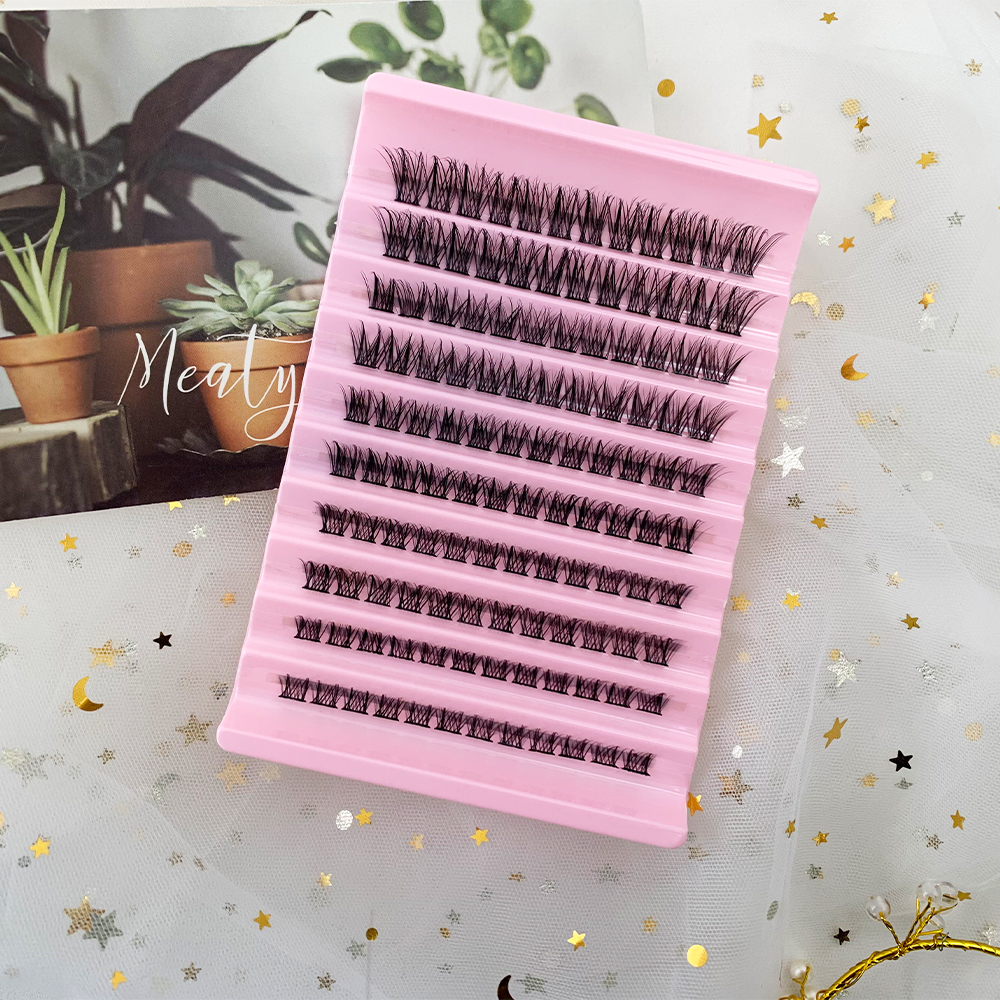 Natual Long Cluster False Eyelashes (2)