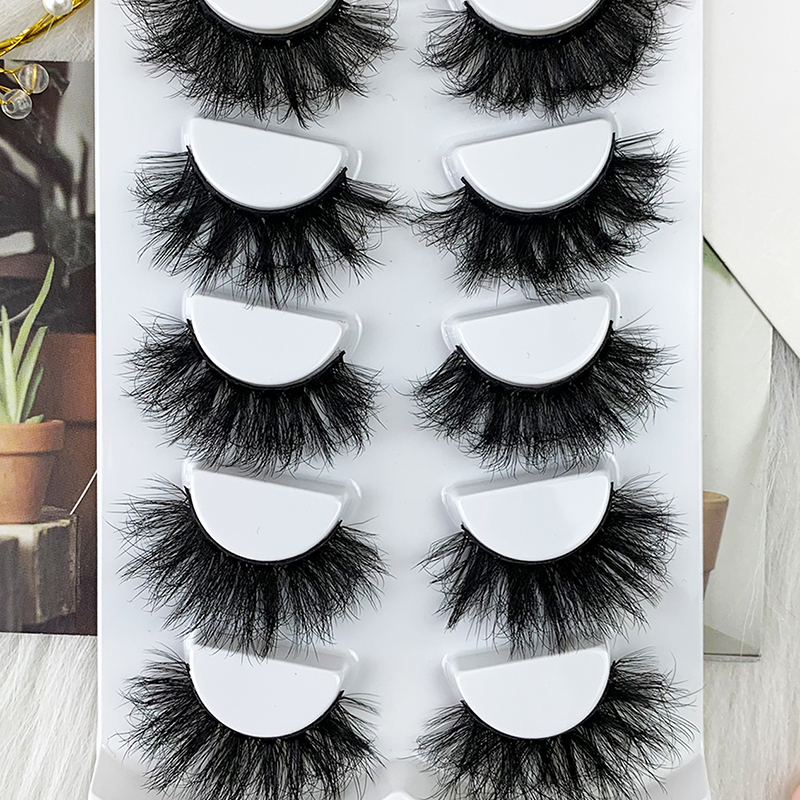 5 Pairs Mink Eyelashes – 3D Fluffy Dramatic Volume False Eyelashes for Stunning, Bold Looks (4).jpg