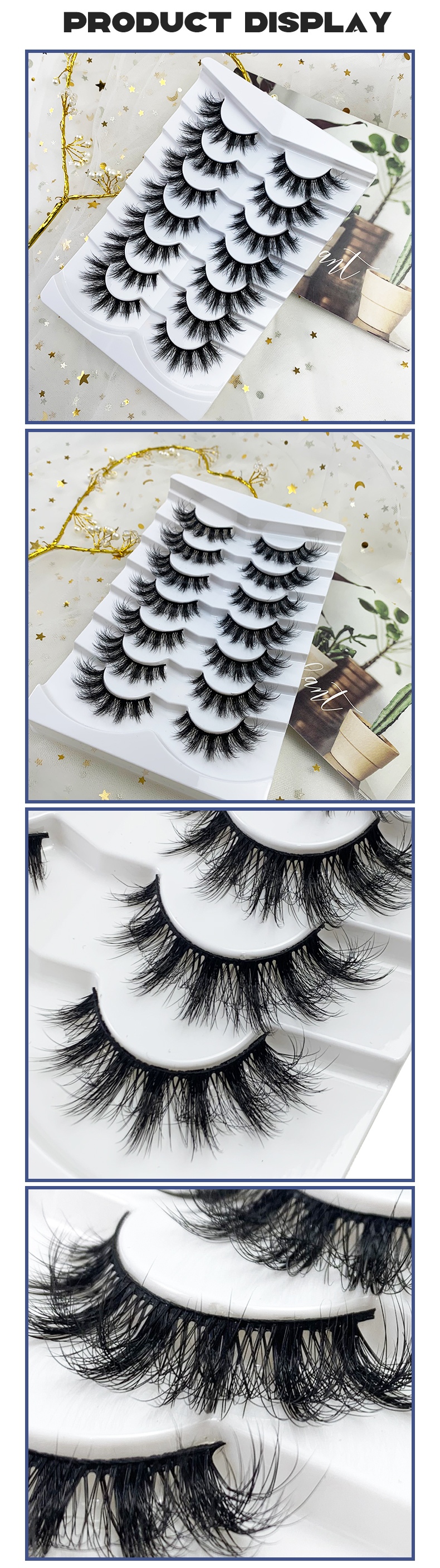 Hinarin Mink Fluffy Natural Long Eyelashes – Luxurious, Handmade, and Reusable (11)