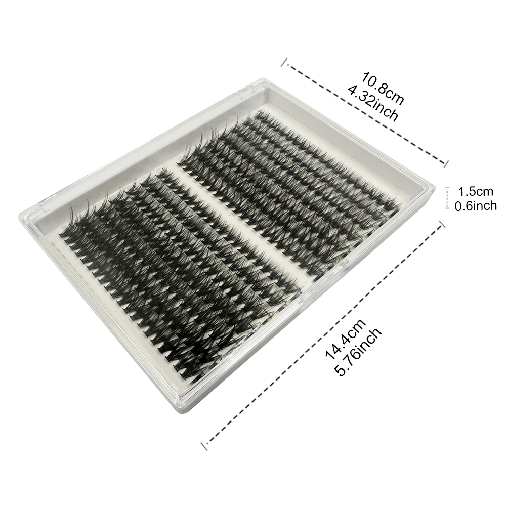 Cluster Kit Lashes 280 Pcs 30P 40P D Curl Individual Segmented Lashes Extensions DIY Natural Soft Reusable Make Up Tools (5).jpg