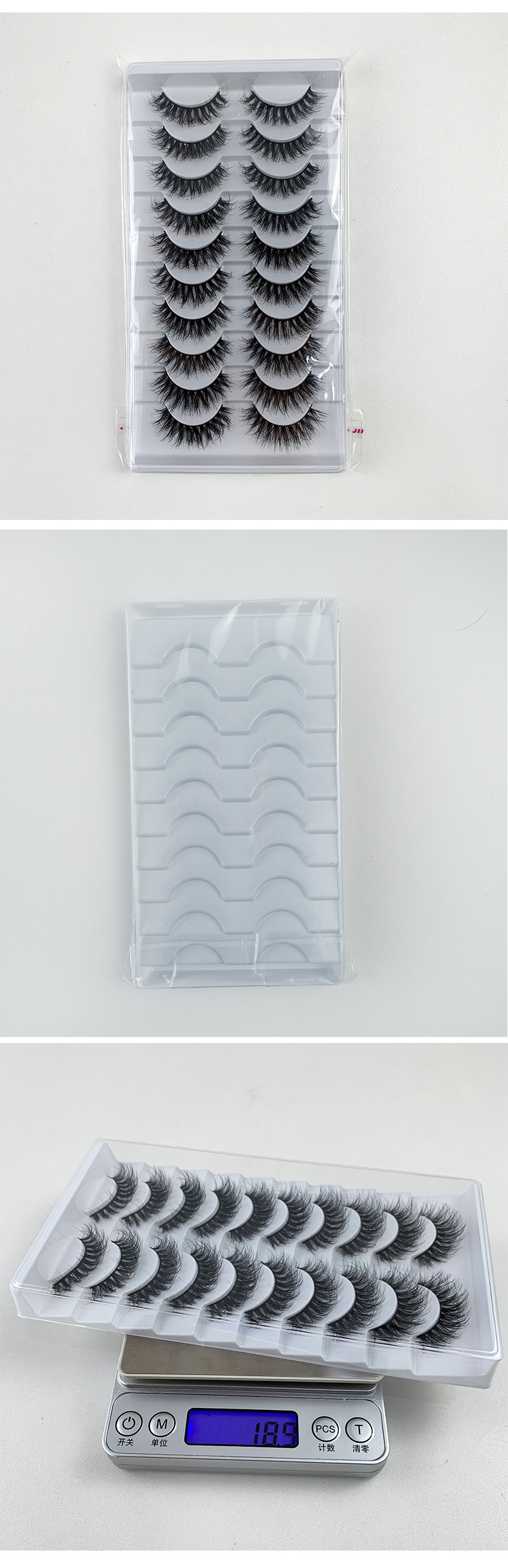 Hinarin Fluffy Handmade Eyelashes – Natural, Voluminous & Reusable Luxury (15)