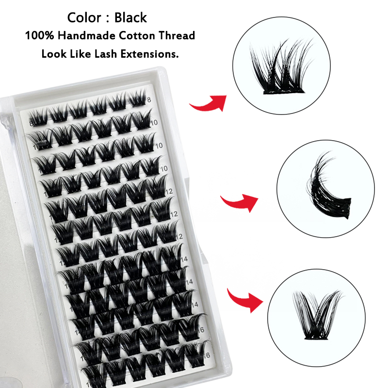 DIY Segmented Eyelashes Individual Cluster Lashes 12 Row (5).jpg