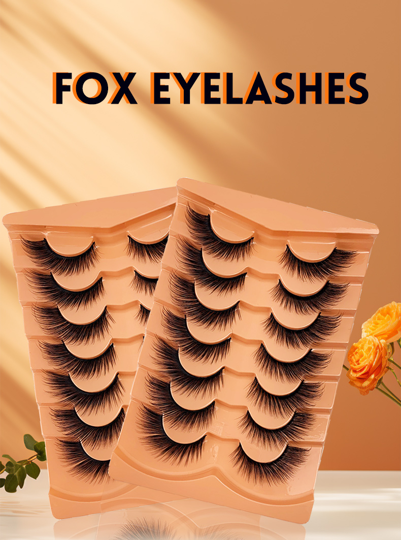 Hinarin Fox Eye Eyelashes – 3D Angel Wing False Lashes for a Mesmerizing Gaze (10)