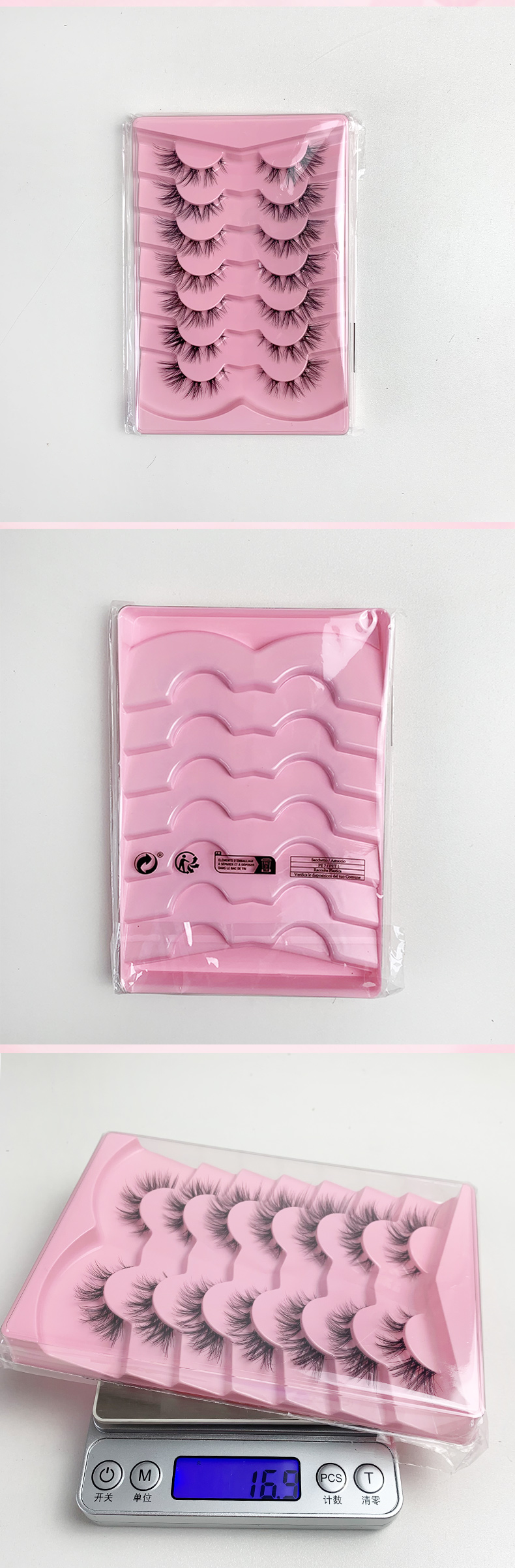 Hinarin Fox Eyes Eyelashes – Fluffy, Wispy & Naturally Glamorous-1 (6)