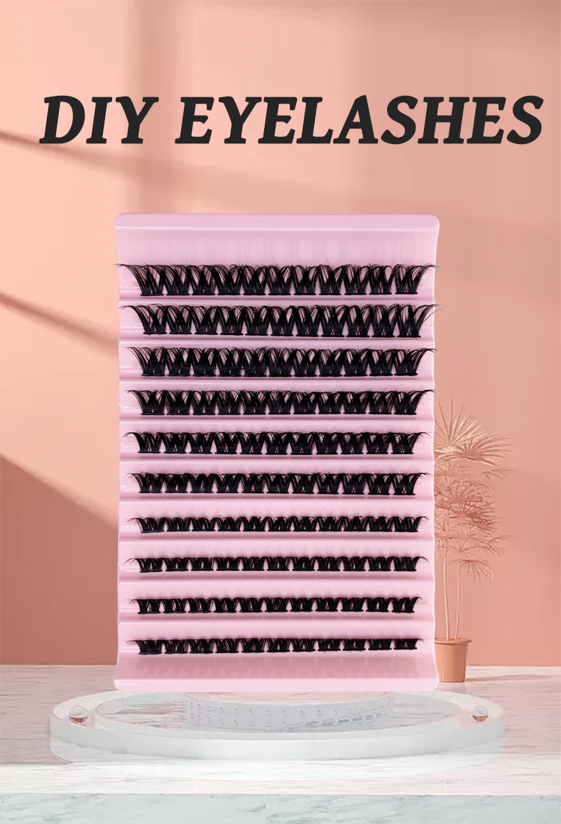 Cluster Eyelashes Mixed Lengths (1)