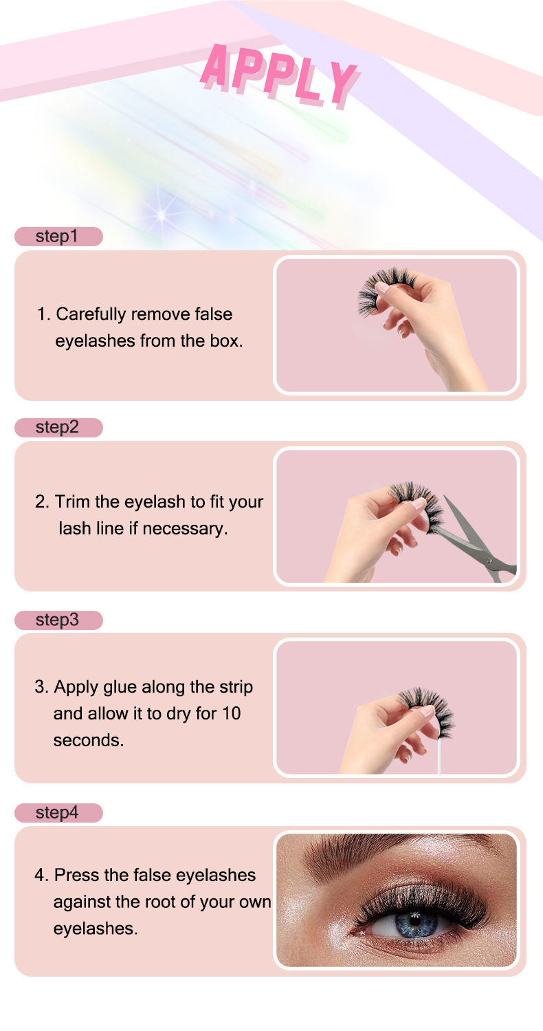 10 Pairs Russian Strip Lashes – Dramatic, Fluffy & Cruelty-Free Mink Lashes-1 (6)