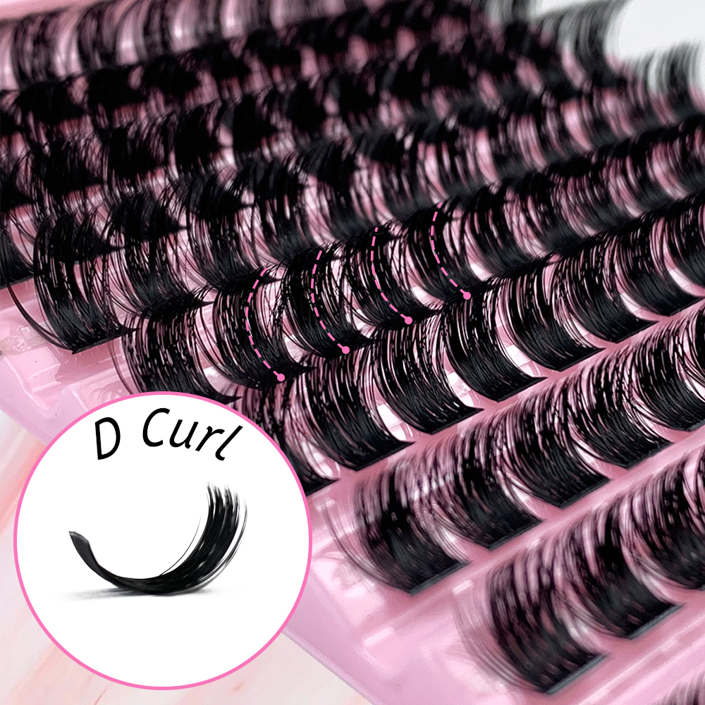 DIY Cluster Eyelash Extensions Mixed Length Faux Individual 3D Volume Natural Long Eye Lashes Mink False Soft Self-Adhesive Lash (9).jpg