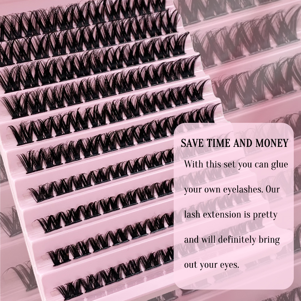 Cluster Eyelashes Mixed Lengths (4)