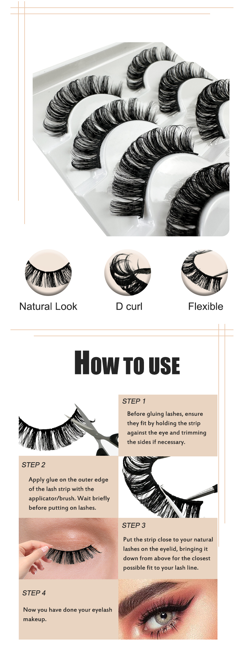 Strip Eyelashes 2032 (12)