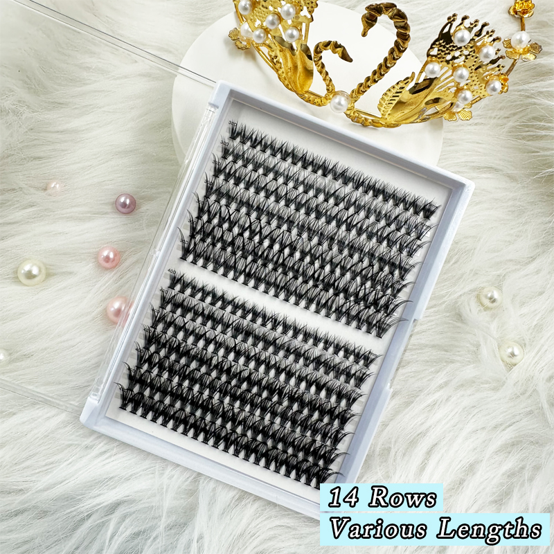 Cluster Kit Lashes 280 Pcs 30P 40P D Curl Individual Segmented Lashes Extensions DIY Natural Soft Reusable Make Up Tools (9).jpg
