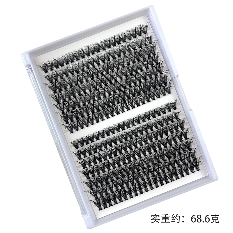 Cluster Kit Lashes 280 Pcs 30P 40P D Curl Individual Segmented Lashes Extensions DIY Natural Soft Reusable Make Up Tools (1).jpg