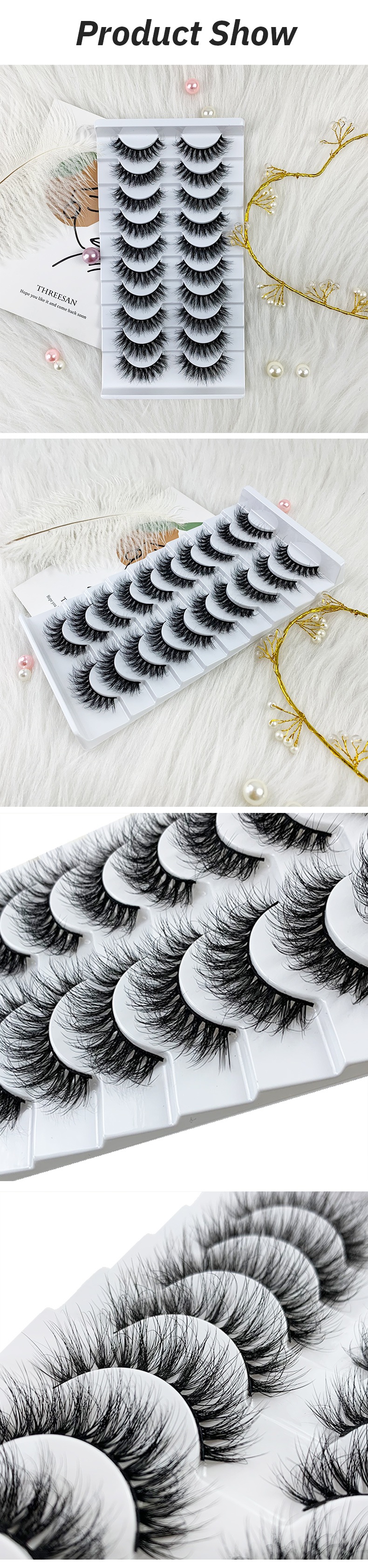 Hinarin Fluffy Handmade Eyelashes – Natural, Voluminous & Reusable Luxury (14)